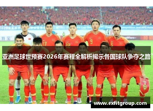 亚洲足球世预赛2026年赛程全解析揭示各国球队争夺之路